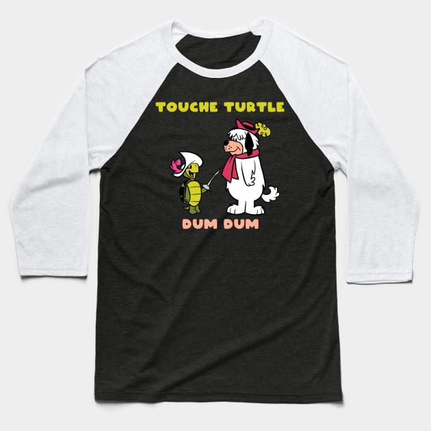 Touche and Dum-Dum Baseball T-Shirt by lazymost